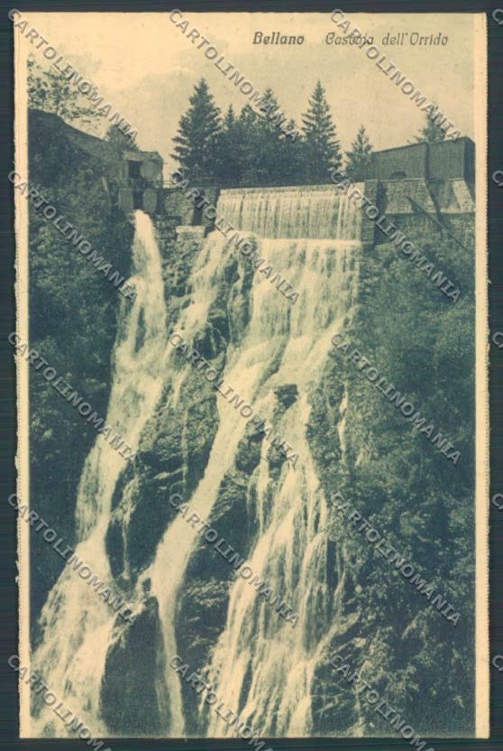 Lecco Bellano Cascata cartolina LQ4724 – fronte