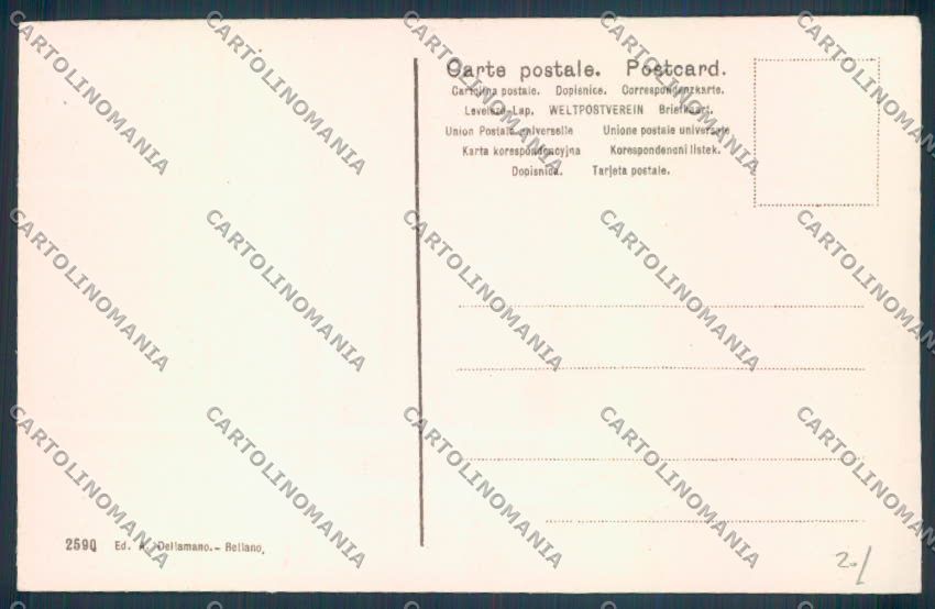 Lecco Bellano cartolina LQ4735 – retro