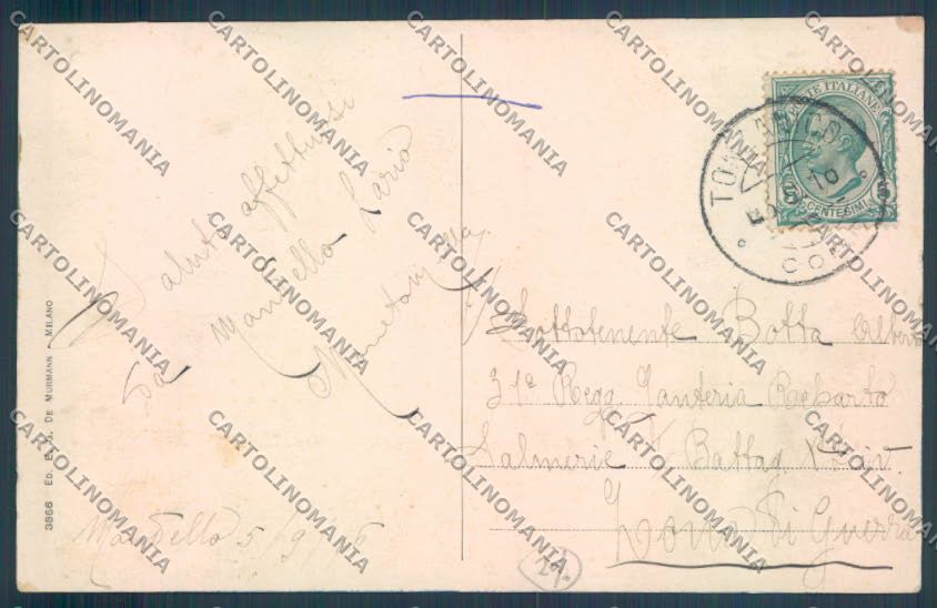 Lecco Mandello Lario Saluti da cartolina LQ4764 – retro