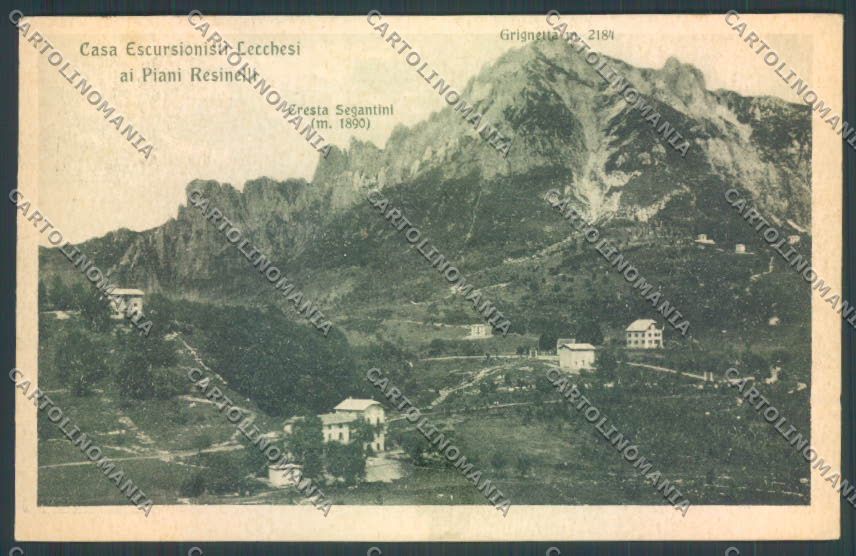 Lecco Piani Resinelli cartolina LQ4771 – fronte