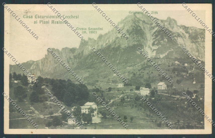 Lecco Piani Resinelli cartolina LQ4772 – fronte