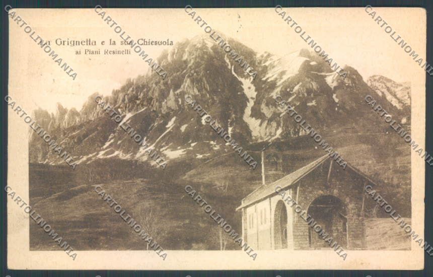 Lecco Piani Resinelli cartolina LQ4774 – fronte