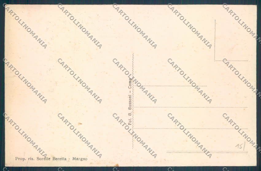 Lecco Margno cartolina LQ4800 – retro