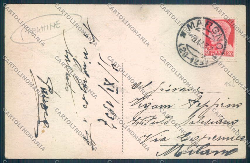 Lecco Margno PIEGHINE cartolina LQ4801 – retro