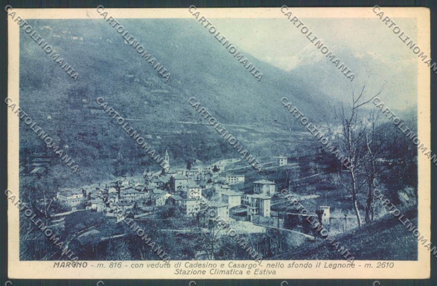 Lecco Margno cartolina LQ4803 – fronte