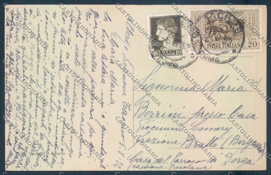 Lecco Bellano Tartavalle Taceno cartolina LQ4811 – retro