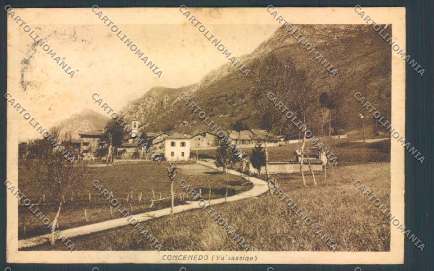 Lecco Barzio Concenedo cartolina LQ4821 – fronte
