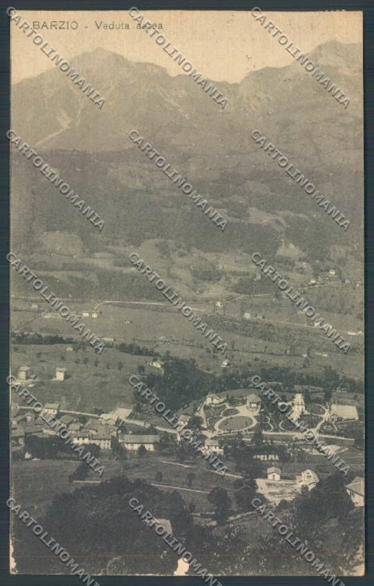 Lecco Barzio ABRASA cartolina LQ4825 – fronte