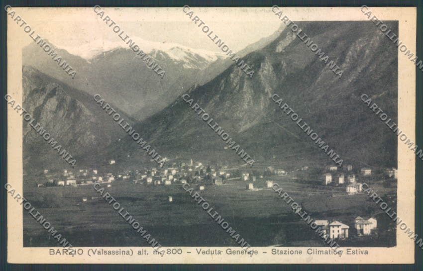 Lecco Barzio cartolina LQ4834 – fronte
