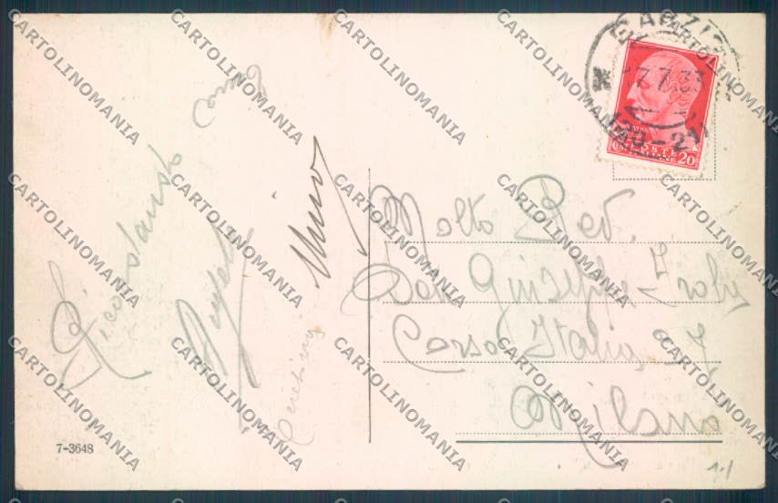 Lecco Barzio cartolina LQ4834 – retro
