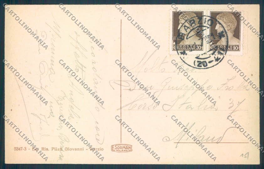 Lecco Barzio cartolina LQ4841 – retro