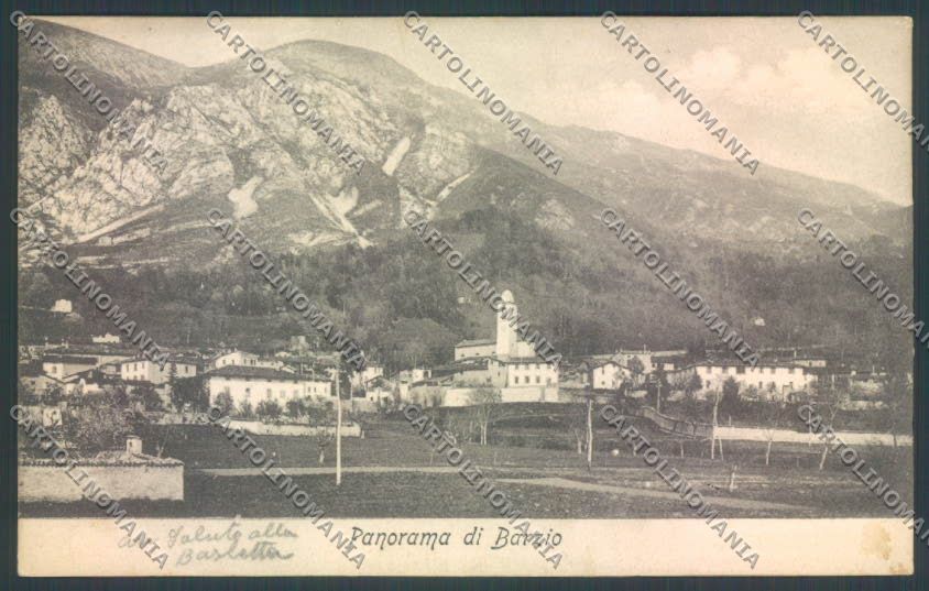 Lecco Barzio cartolina LQ4851 – fronte