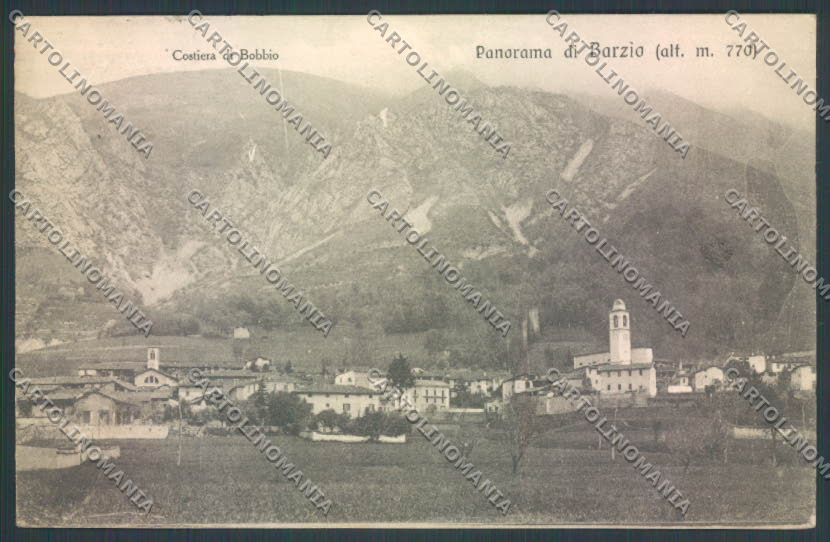 Lecco Barzio cartolina LQ4852 – fronte