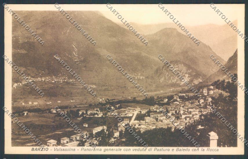 Lecco Barzio cartolina LQ4853 – fronte
