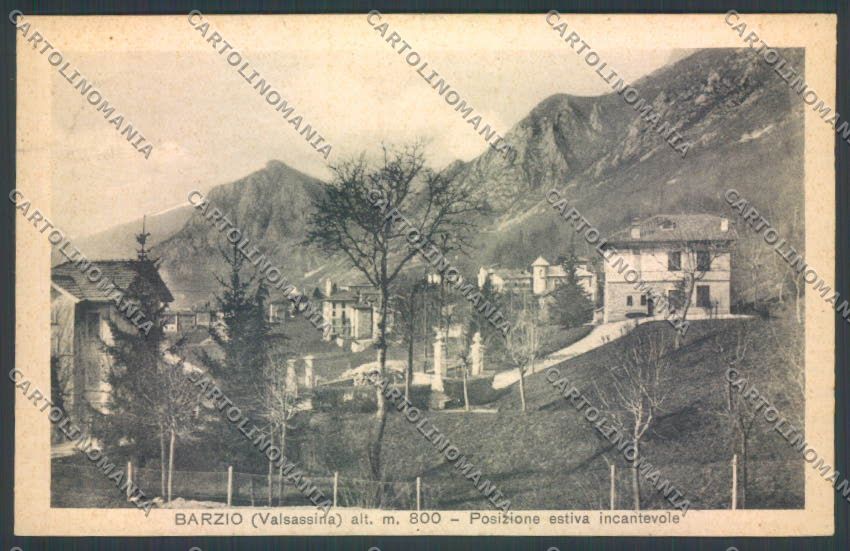 Lecco Barzio cartolina LQ4857 – fronte
