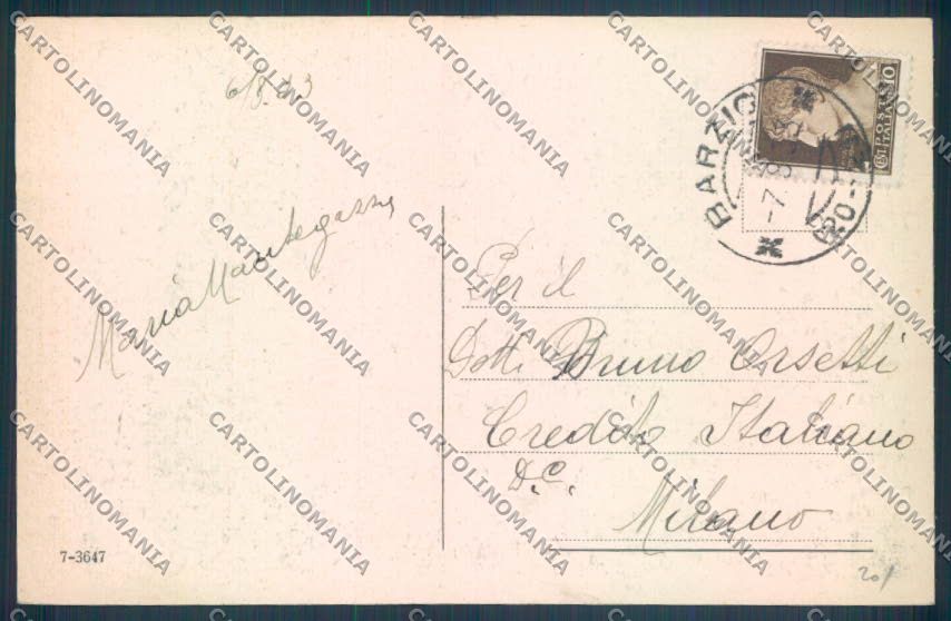 Lecco Barzio cartolina LQ4857 – retro