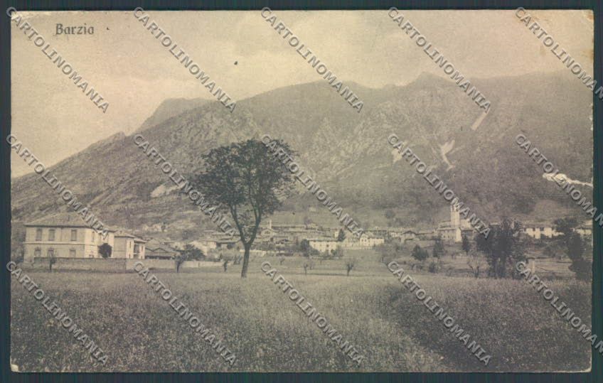 Lecco Barzio PIEGHINE STRAPPO cartolina LQ4859 – fronte