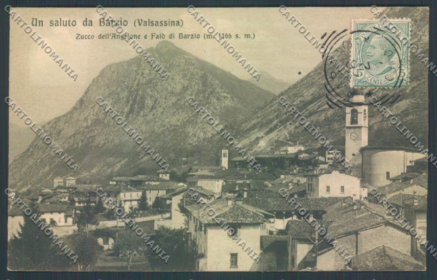 Lecco Barzio cartolina LQ4867 – fronte