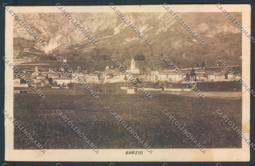 Lecco Barzio PIEGHINE cartolina LQ4870 – fronte