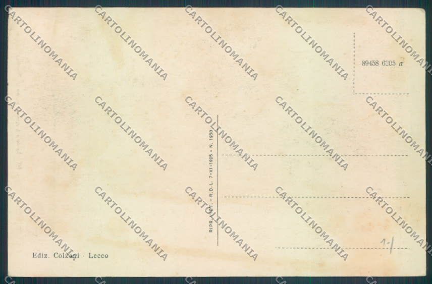 Lecco Cremeno cartolina LQ4877 – retro