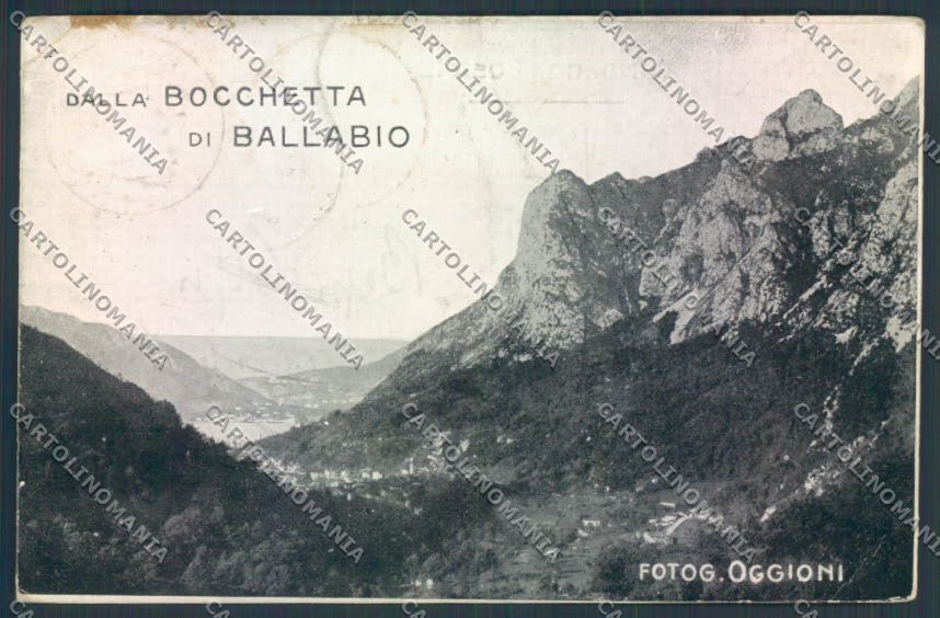 Lecco Ballabio cartolina LQ4894 – fronte