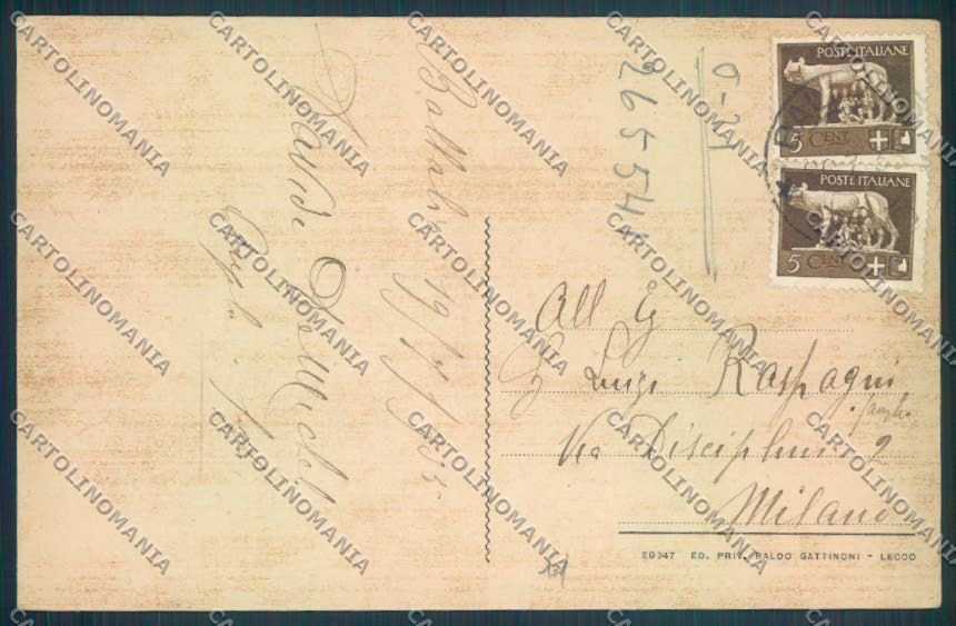 Lecco Ballabio cartolina LQ4895 – retro