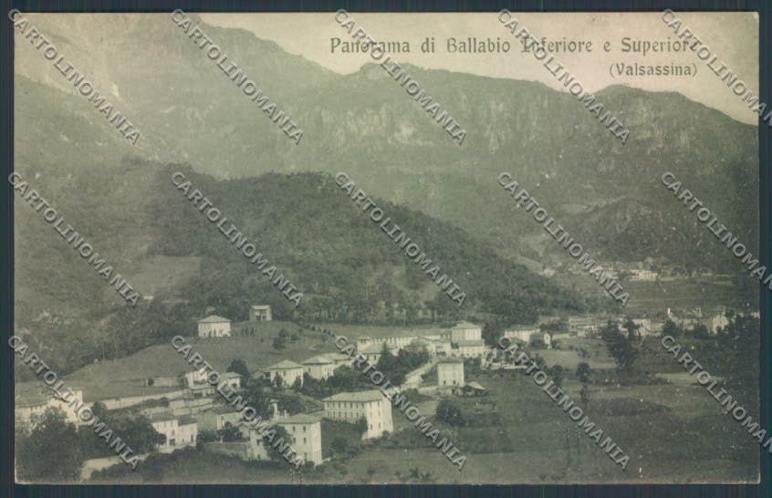 Lecco Ballabio cartolina LQ4896 – fronte