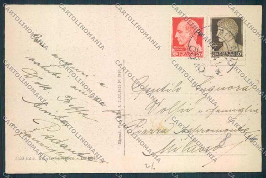 Lecco Ballabio Saluti da cartolina LQ4898 – retro