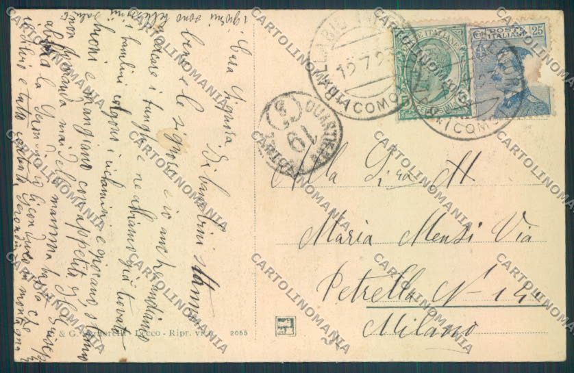 Lecco Ballabio cartolina LQ4905 – retro