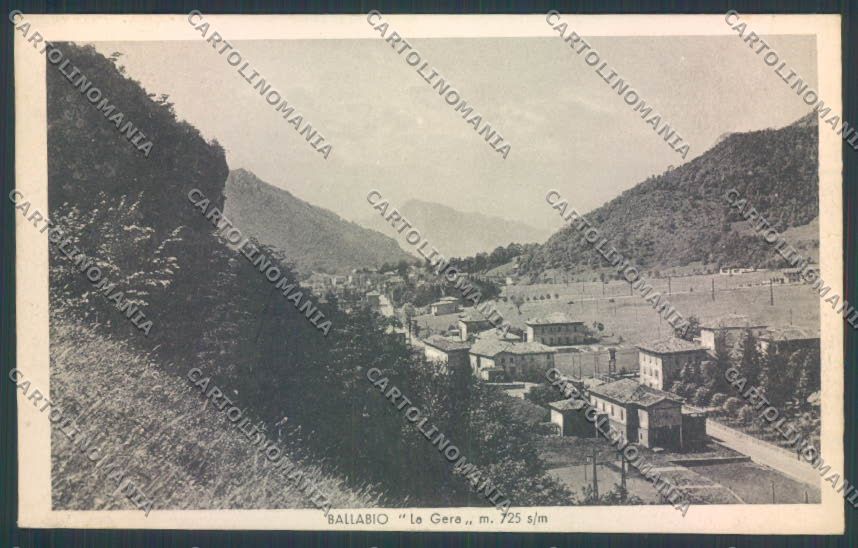 Lecco Ballabio cartolina LQ4907 – fronte