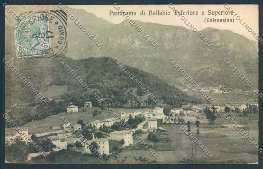 Lecco Ballabio cartolina LQ4909 – fronte