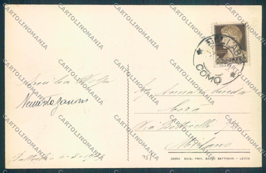 Lecco Ballabio cartolina LQ4912 – retro