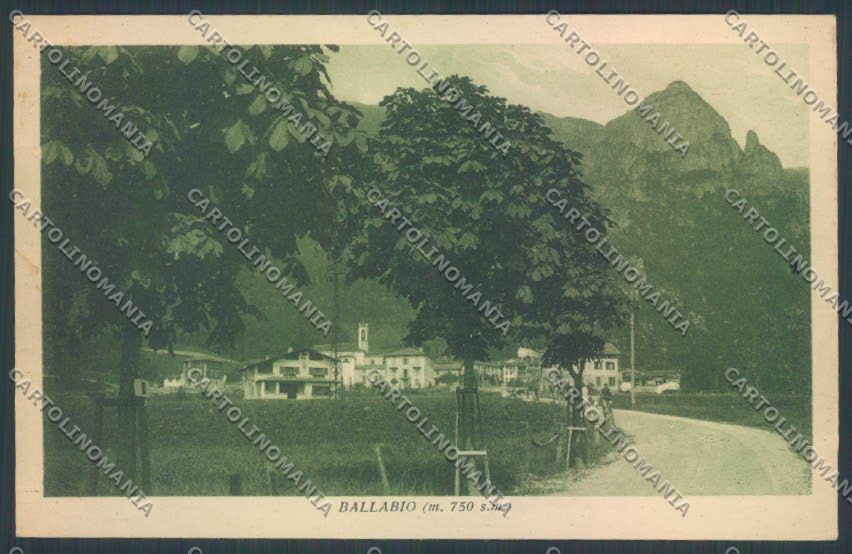 Lecco Ballabio cartolina LQ4913 – fronte