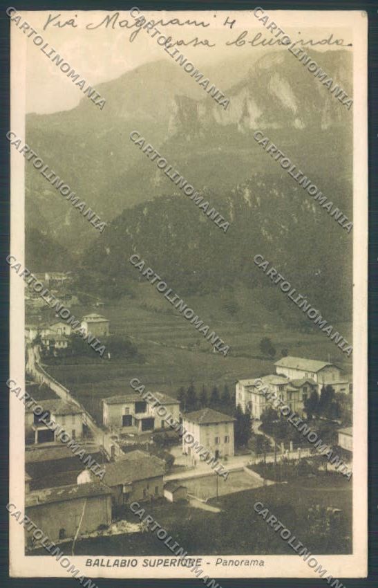 Lecco Ballabio cartolina LQ4914 – fronte
