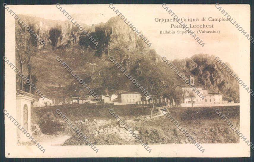 Lecco Ballabio cartolina LQ4915 – fronte
