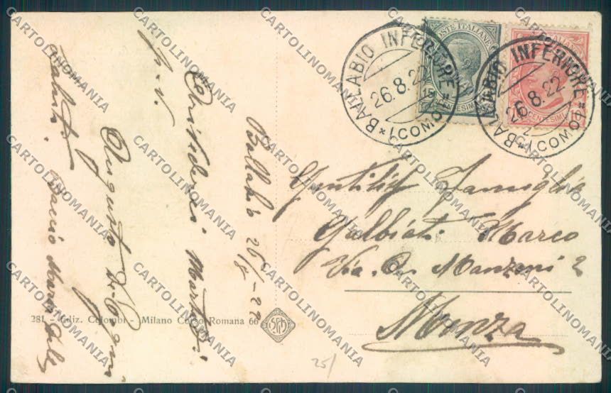 Lecco Ballabio cartolina LQ4915 – retro
