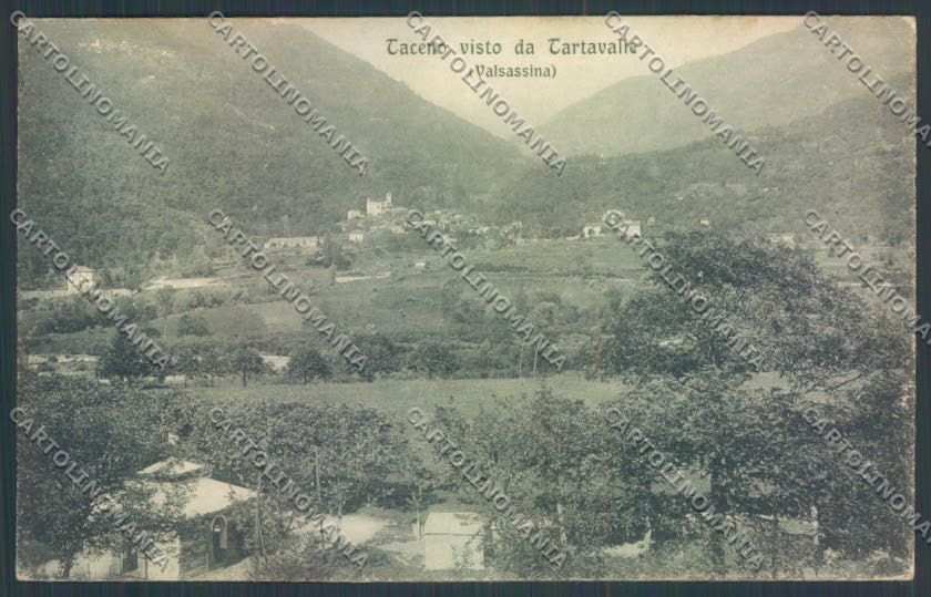 Lecco Taceno PIEGHINA cartolina LQ4941 – fronte
