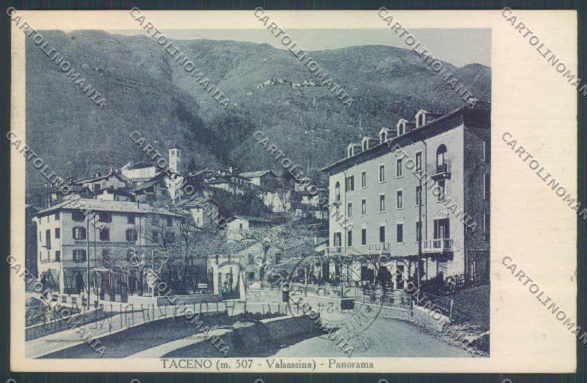 Lecco Taceno cartolina LQ4946 – fronte