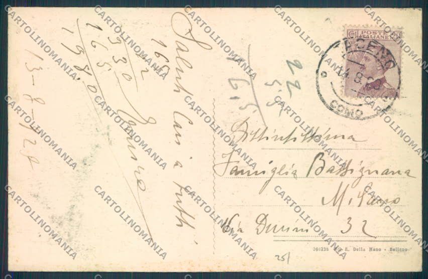 Lecco Taceno cartolina LQ4947 – retro