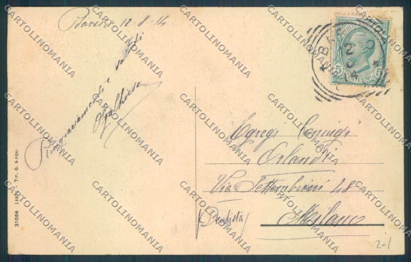 Lecco Pasturo cartolina LQ4951 – retro