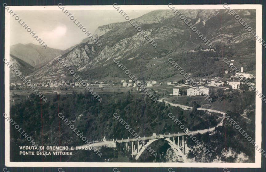 Lecco Cremeno Foto cartolina LQ4977 – fronte