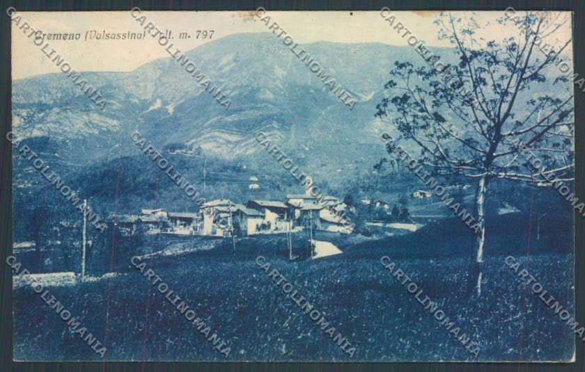 Lecco Cremeno cartolina LQ4979 – fronte