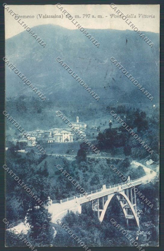 Lecco Cremeno cartolina LQ4981 – fronte