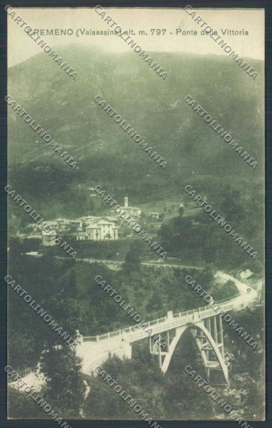 Lecco Cremeno cartolina LQ4984 – fronte