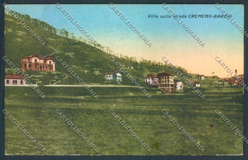 Lecco Cremeno cartolina LQ4986 – fronte