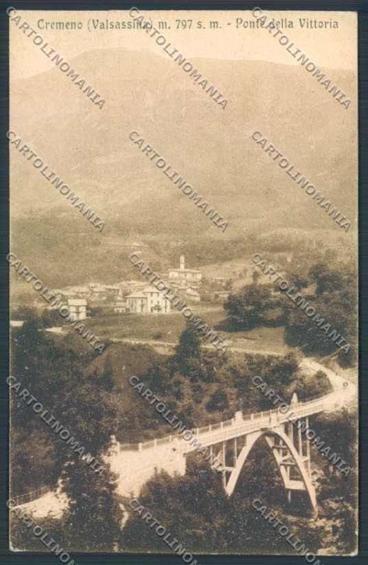 Lecco Cremeno cartolina LQ4987 – fronte