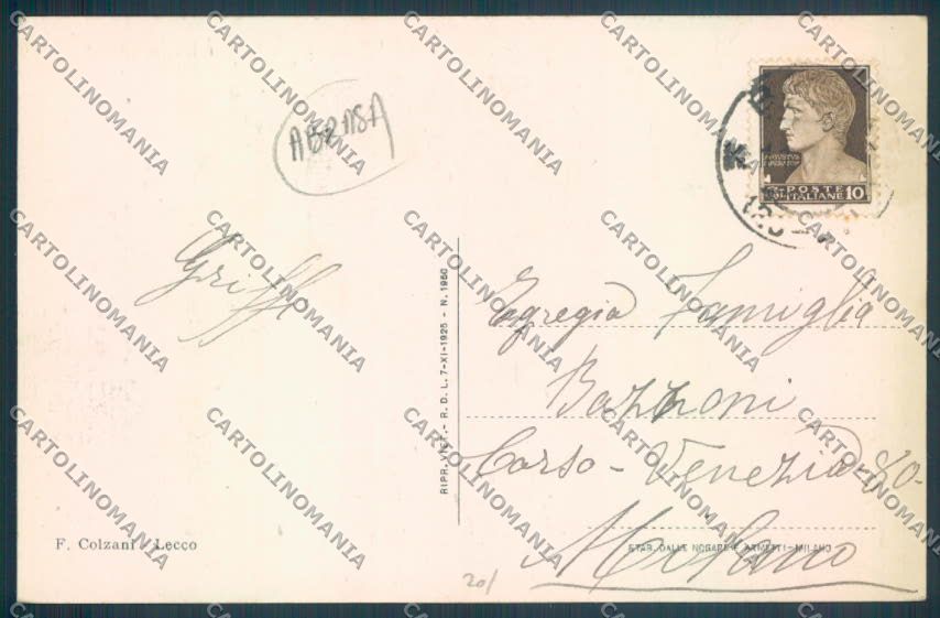 Lecco Cremeno ABRASA cartolina LQ4990 – retro