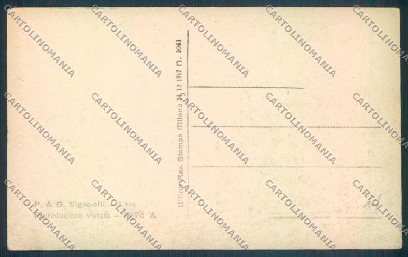 Lecco Grigna cartolina LQ5001 – retro