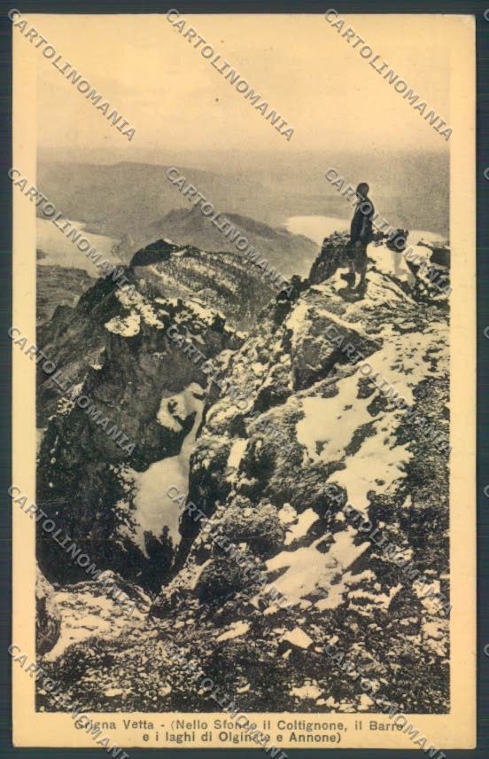 Lecco Grigna cartolina LQ5008 – fronte