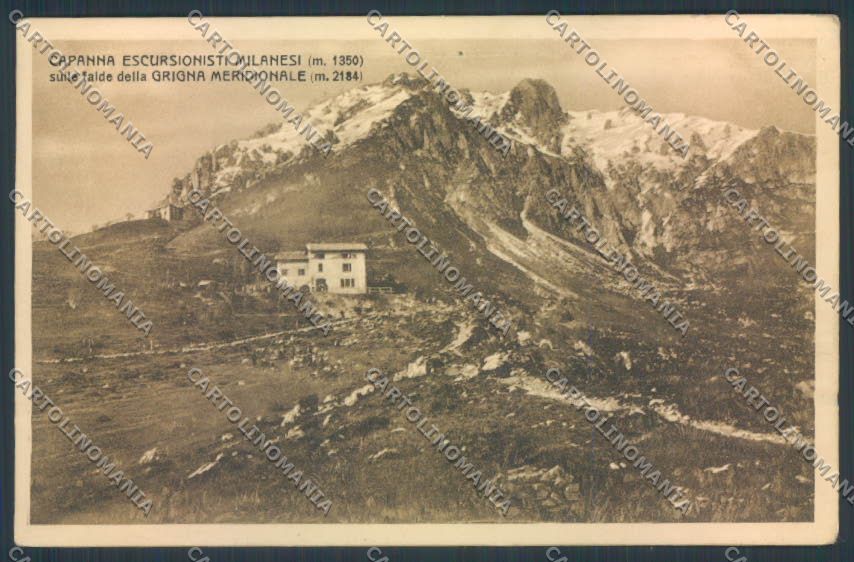 Lecco Grigna Rifugio cartolina LQ5011 – fronte